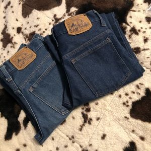 Vintage plain pockets jeans from JC penny
